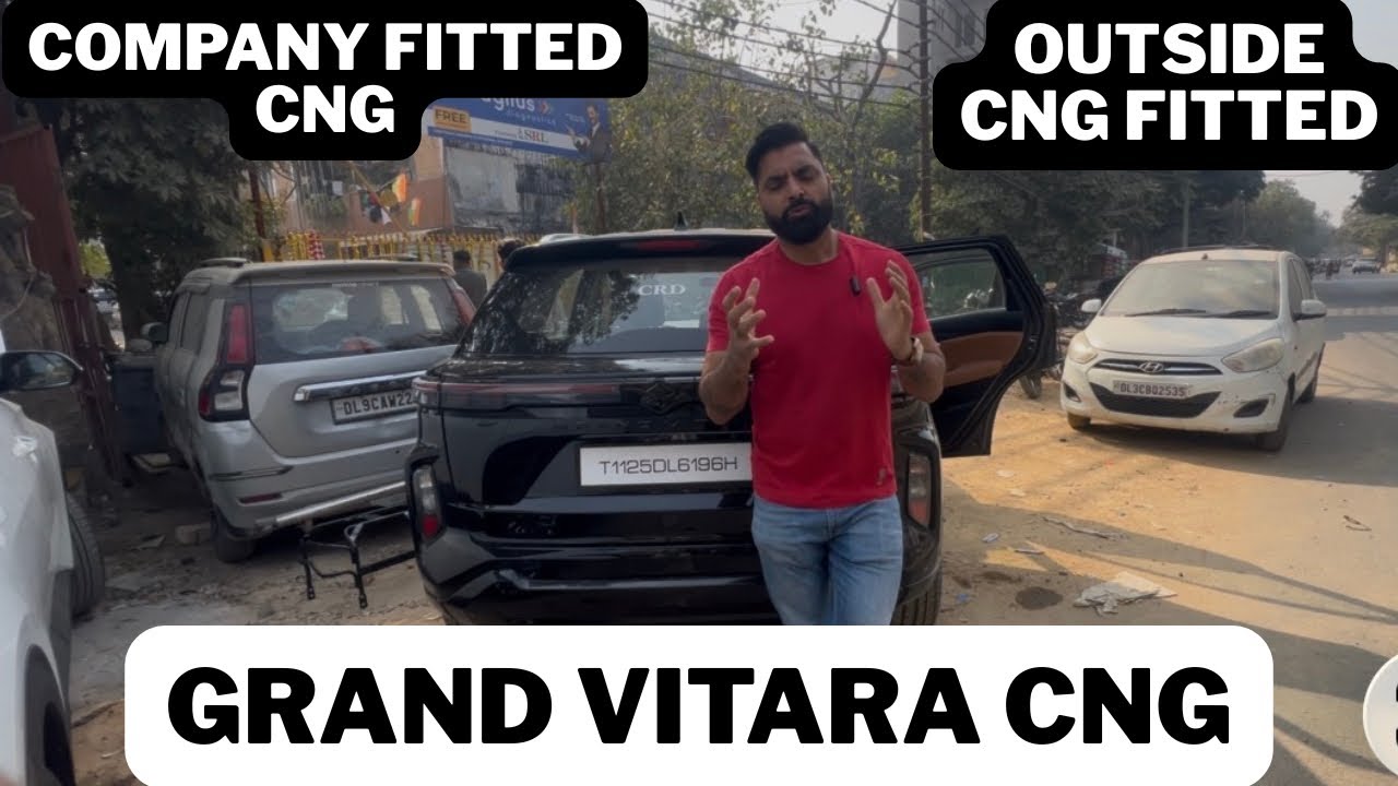 Grand Vitara Retrofitted CNG V/S Company fitted | Positive ya Negative | BS6 approved CNG