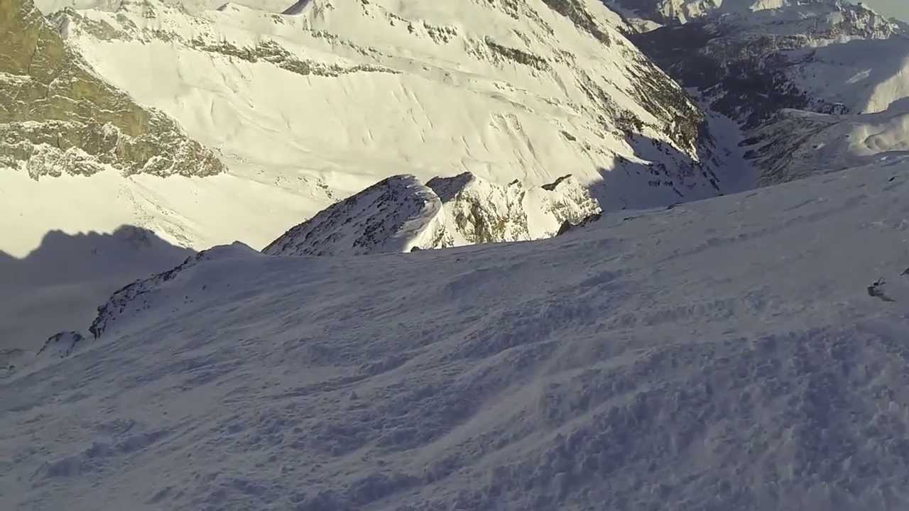 Valluga North to Zürs with Sigurd & Freja