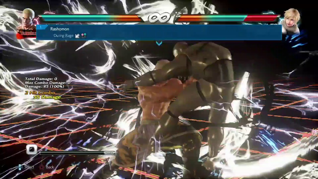 Geese Howard command list move list TEKKEN 7 Season 4