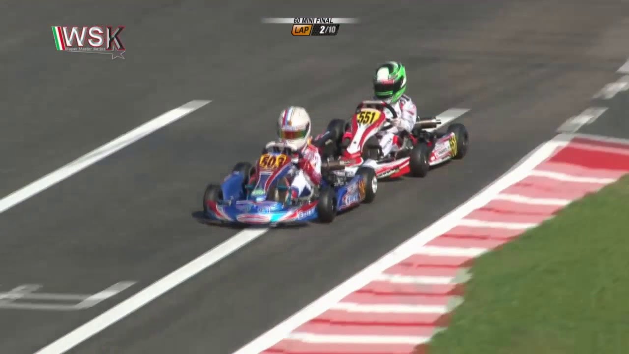 WSK SUPERMASTER SERIES ROUND 3 2018 60 MINI FINAL