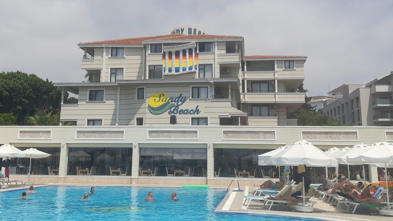 Walking through Hotel Sandy Beach All Inclusive | Side Turkey 2023