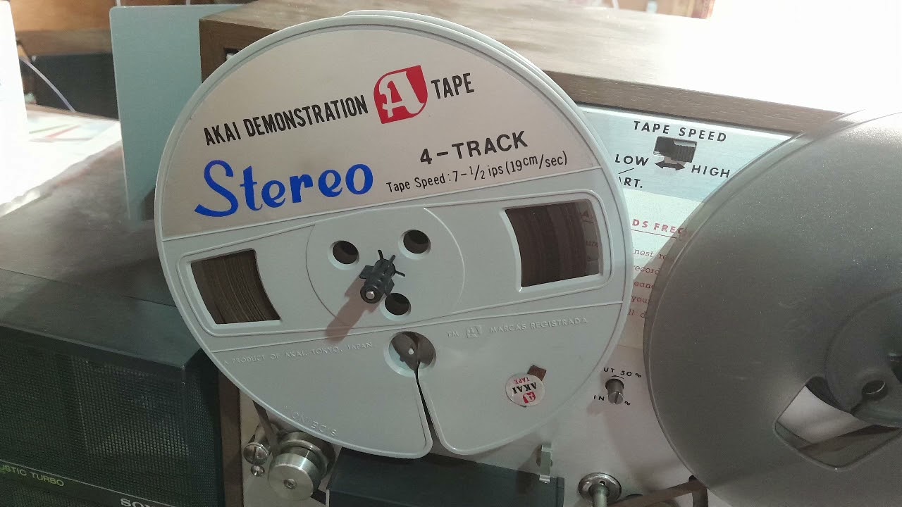 The AKAI X-1800SD Stereo Demonstration Tape. Played Back On The AKAI X-1800SD.