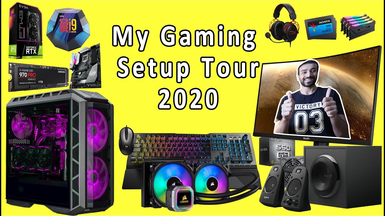 My Gaming Setup Tour 2020 | Blitz Tech
