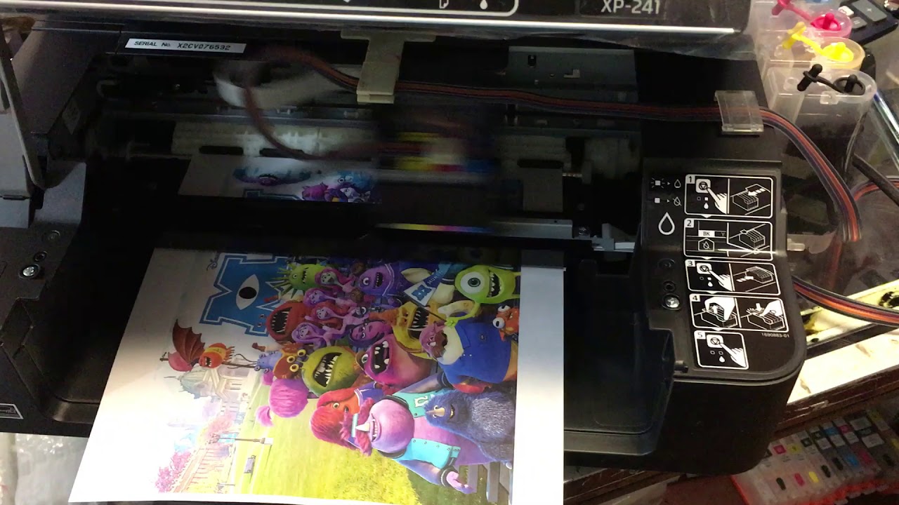 Epson Xp241 Con Sistema De Tinta Continuo