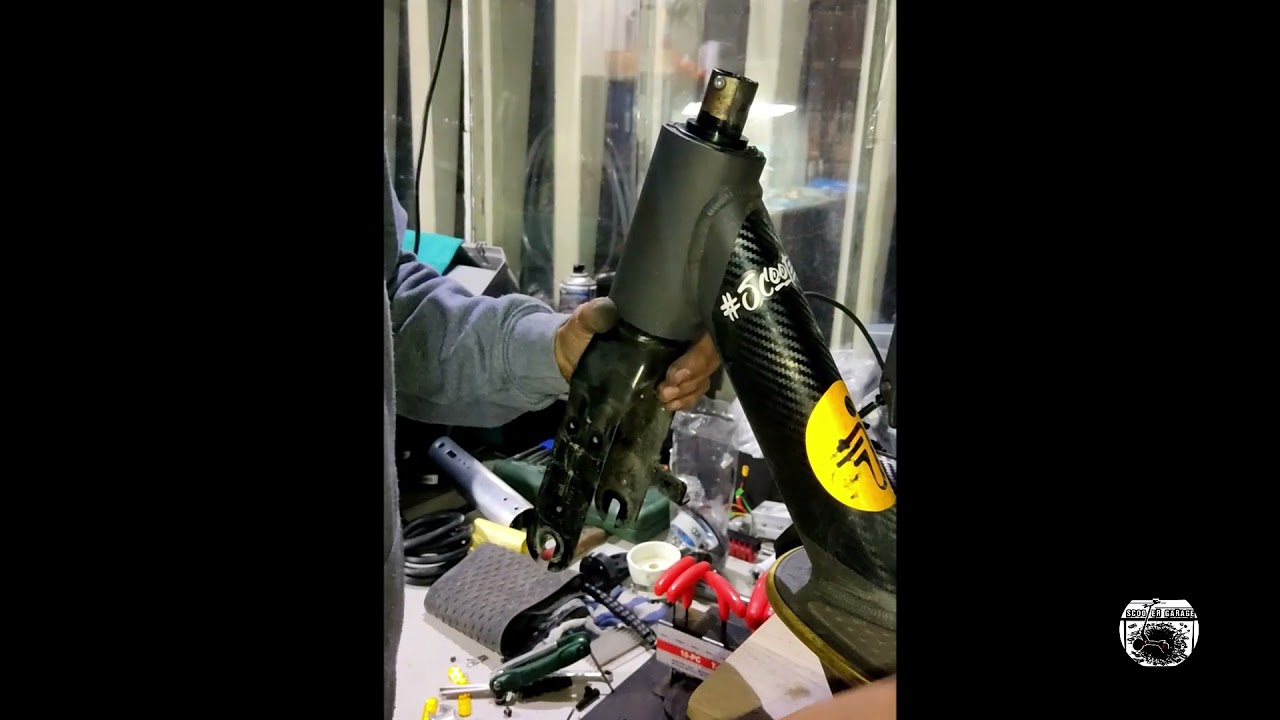 Ninebot max G30 Cambio de suspensión paso a paso