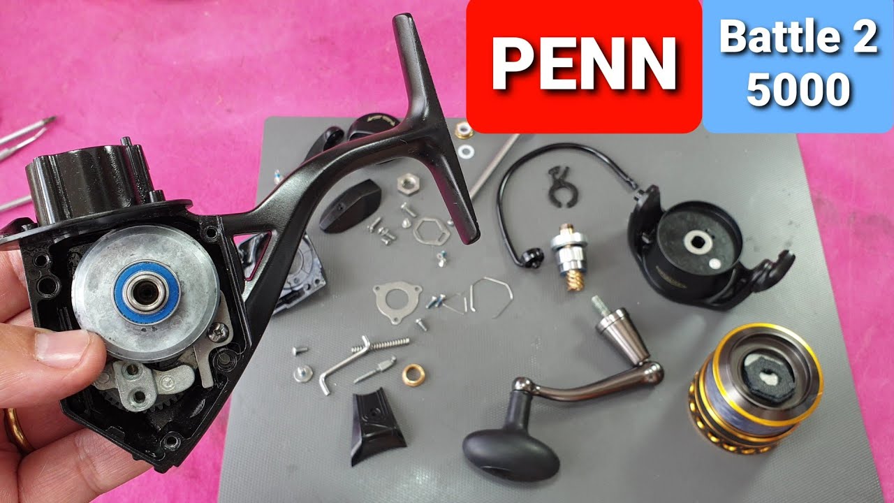 DÉMONTAGE | PENN BATTLE 2 5000 | Moulinet Pêche en Surfcasting