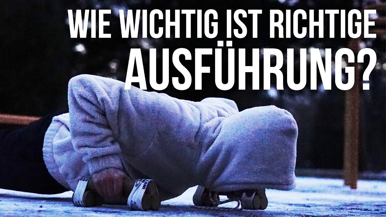 Wie wichtig ist richtige Ausführung bei Calisthenics?
