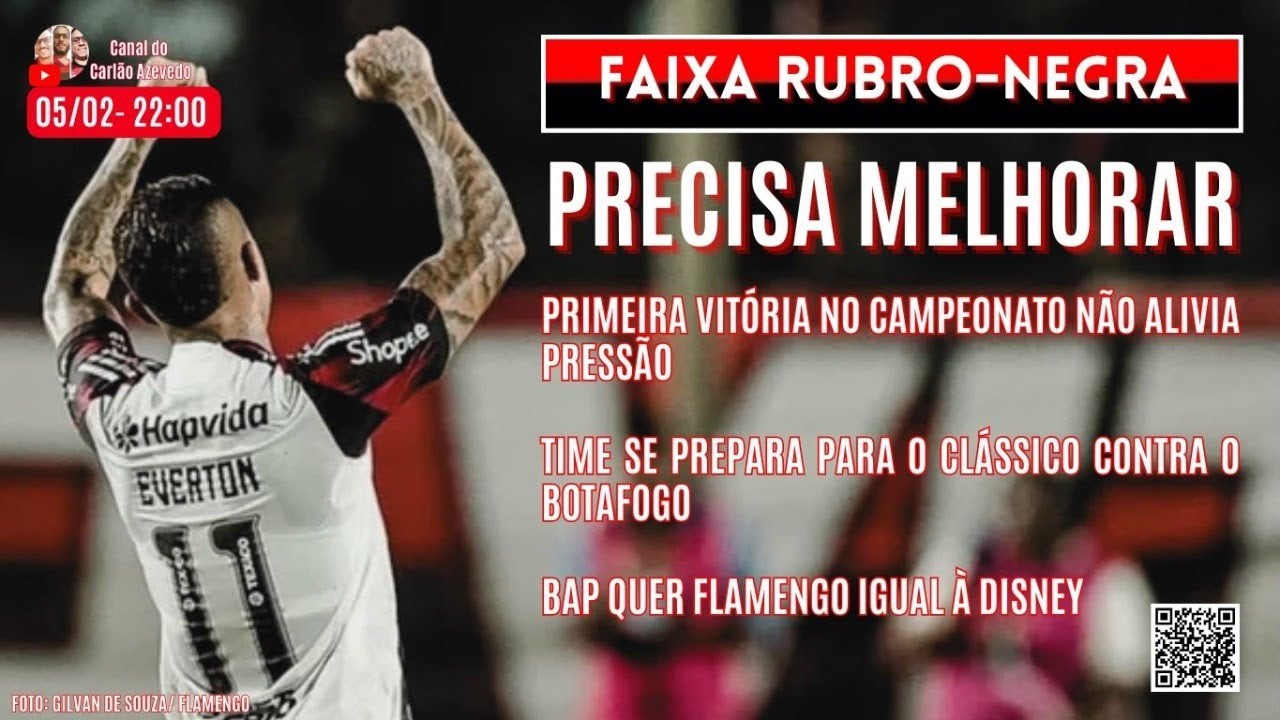 FAIXA RIUBRO-NEGRA - PROGRAMA 82: PRECISA MELHORAR