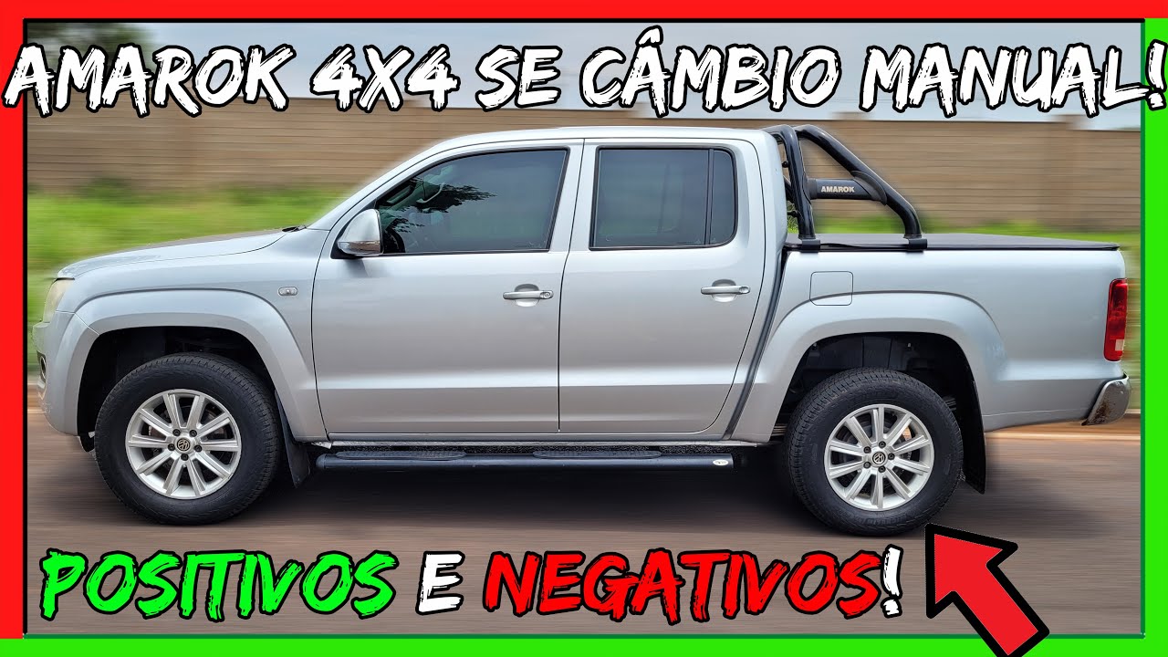 ✅Amarok É PERFEITA!😍Pontos POSITIVOS e NEGATIVOS da AMAROK CD 4X4 SE CÂMBIO MANUAL 2012/2013!😎