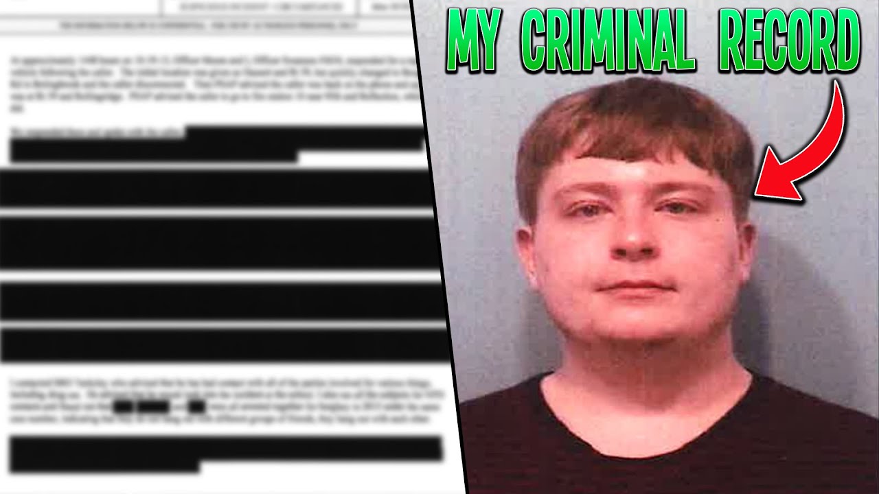 My FULL Criminal Record