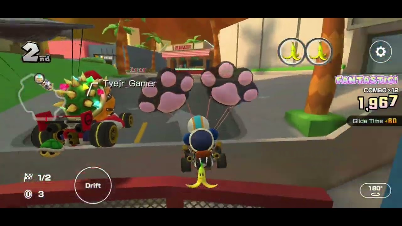 Mario Kart Tour - Los Angeles Laps 3 [1080p HD]