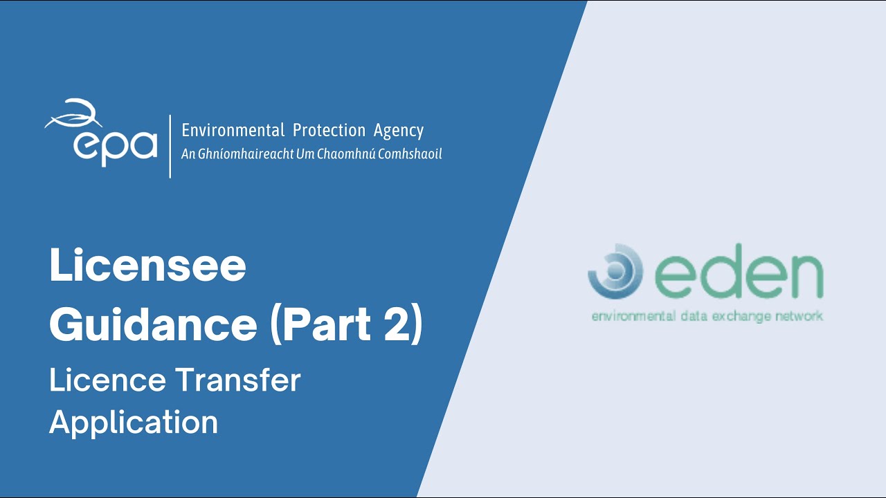 Licensee Guidance (Part 2) for completion of Licence Transfer Application Web-Form (step 4 & submit)