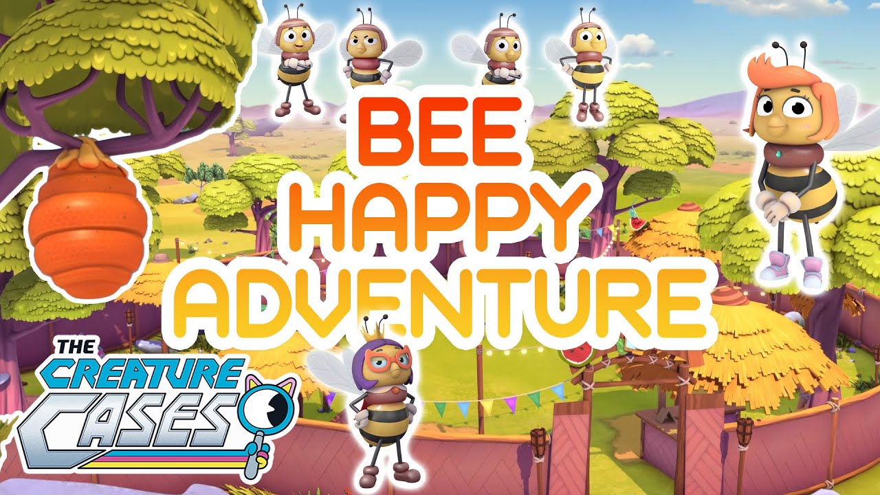 @CreatureCases - 🐝 Bee Happy Adventure! 🐝 | Season 4 | 20+ MINS Compilation | Kit & Sam Mysteries