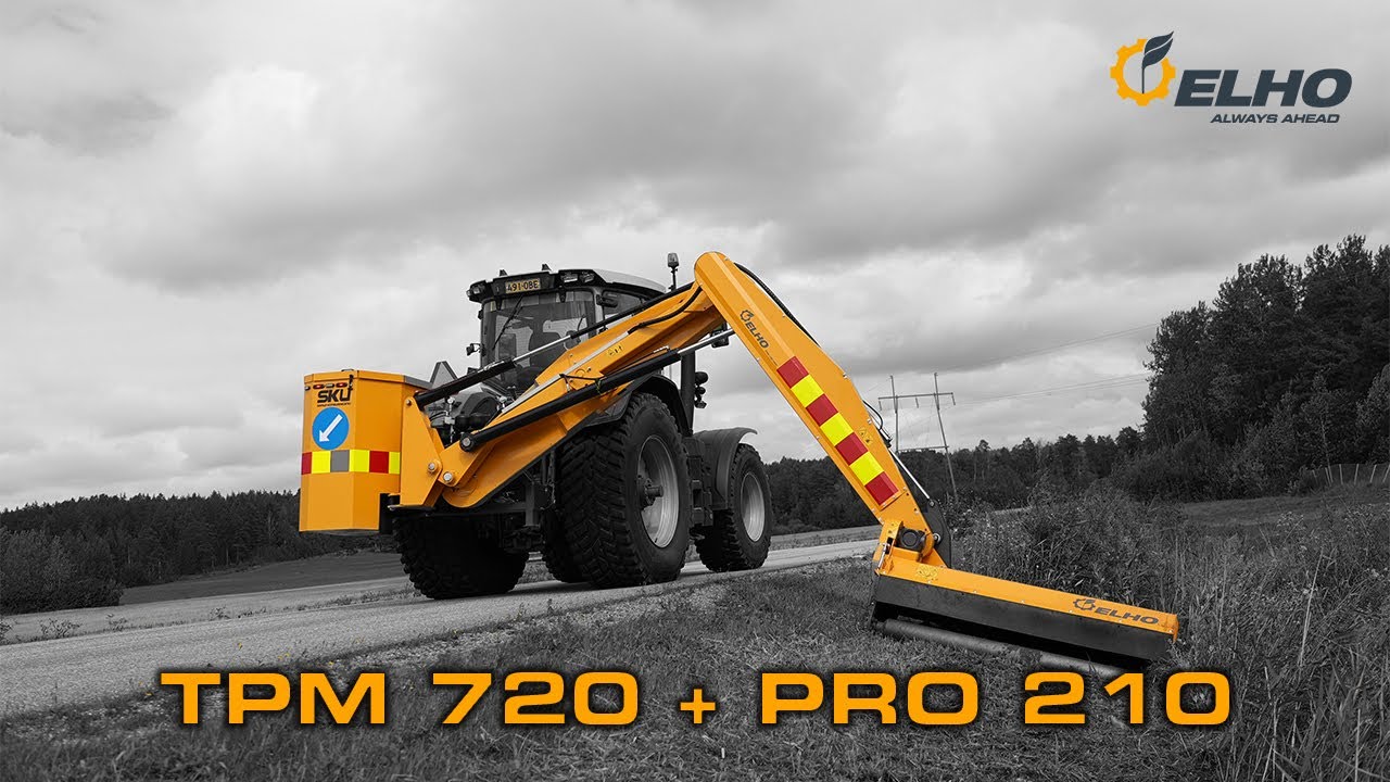 ELHO TPM 720 Power Arm + Pro 210 mulching head