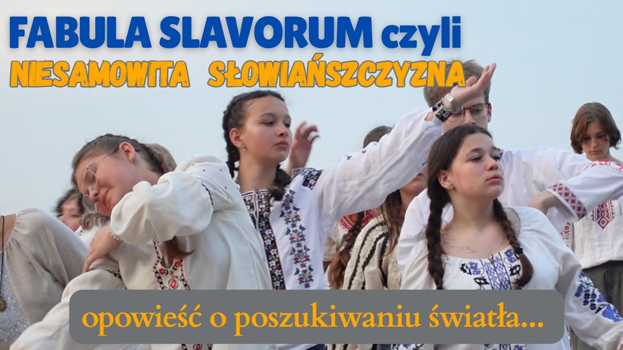 Fragmenty widowiska współtworzonego przez młodzież ukraińską, białoruską, polską i krymskotatarską.