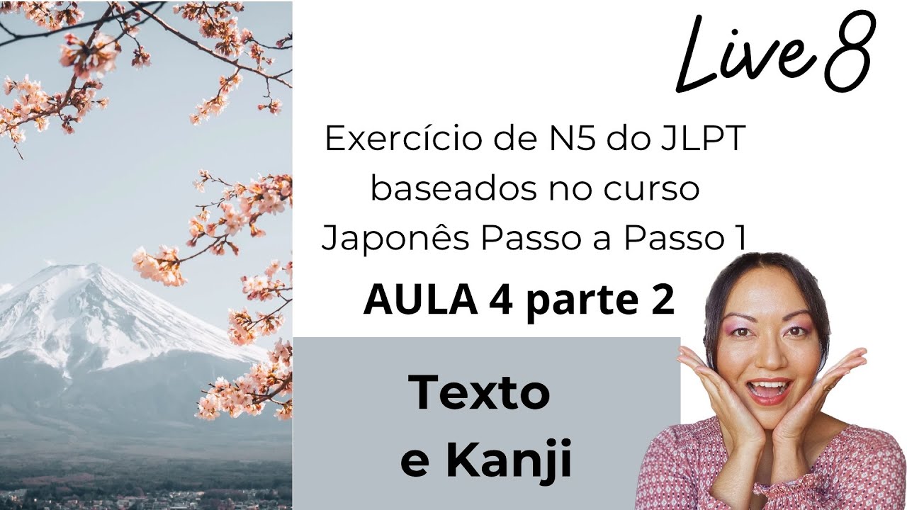 Live 8 - Exercícios de Japonês JLPT N5