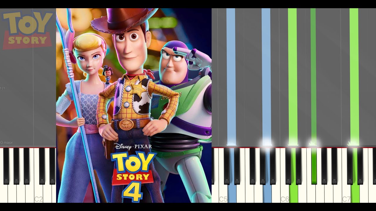 Parting Gifts & New Horizons (Toy Story 4) - Piano