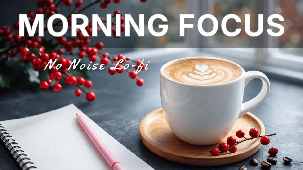 Morning Focus Lo-fi (No Noise) — Clean Background Music for Work & Study