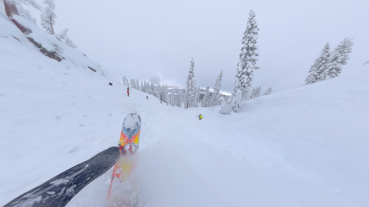 Snowboarding Sugar Bowl | Powder Day