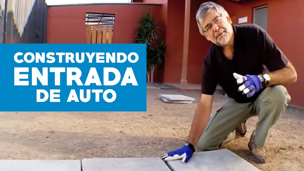 Cómo construir una entrada de auto