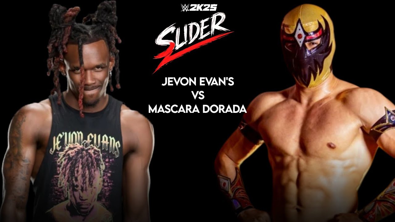 MASCARA DORADA VS JEVON EVAN'S [SLIDER WRESTLING 1 EPISODE]
