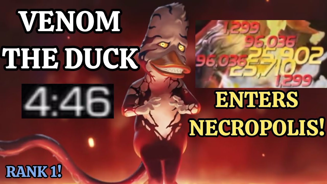 VENOM THE DUCK ENTERS NECROPOLIS!!!