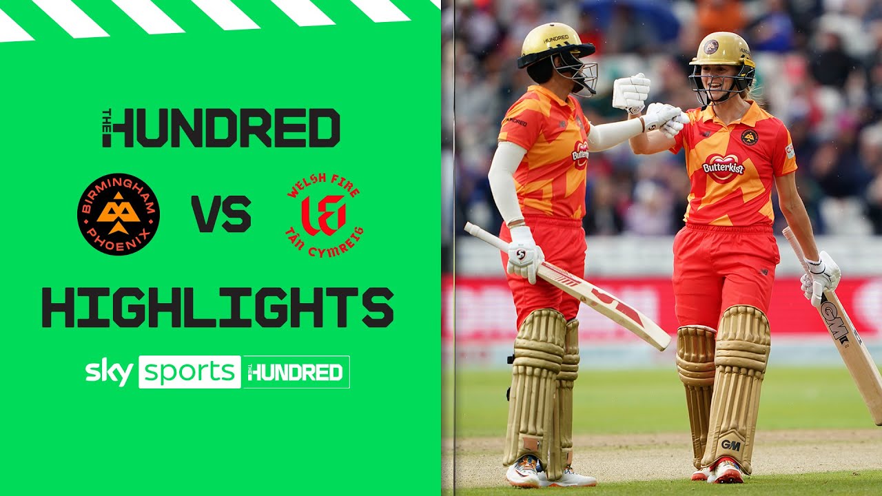 Verma & Jones power Phoenix to victory! | Birmingham Phoenix v Welsh Fire | The Hundred Highlights