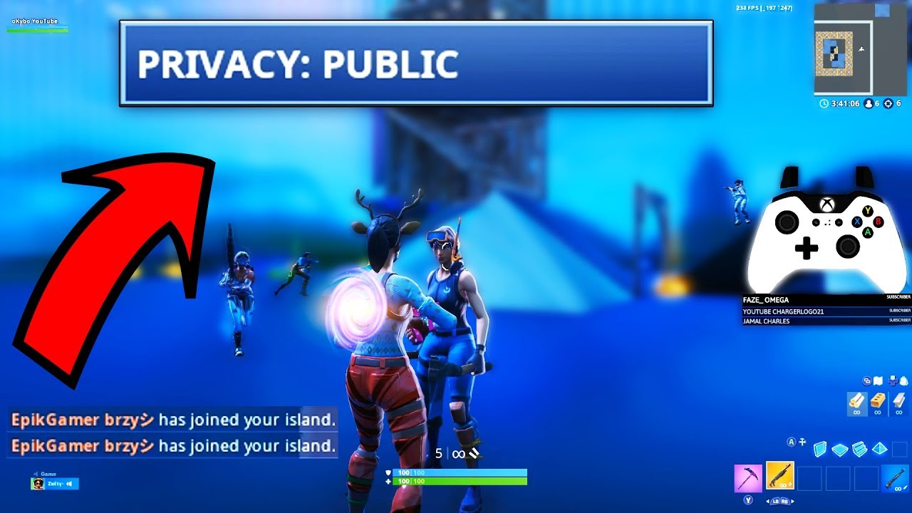 I Left my Game on PUBLIC and my FANS Joined... | Kybo