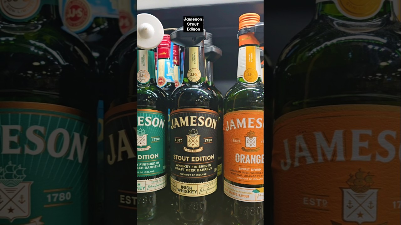 4 Jameson Irish Whiskey - Every Bartender Should Be Know #jameson #whiskey  #whiskeyreview