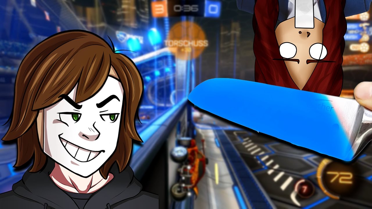 Rocket League | Er klaut das Tor mit dem Freeze?! (EXPERIMENT Freezing -100 degree KNIFE VS BALL)