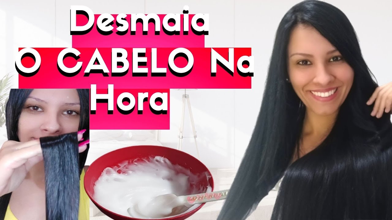 Como fazer HIDRATAÇÃO com GOMA de TAPIOCA(cabelo desmaiado e brilhoso)