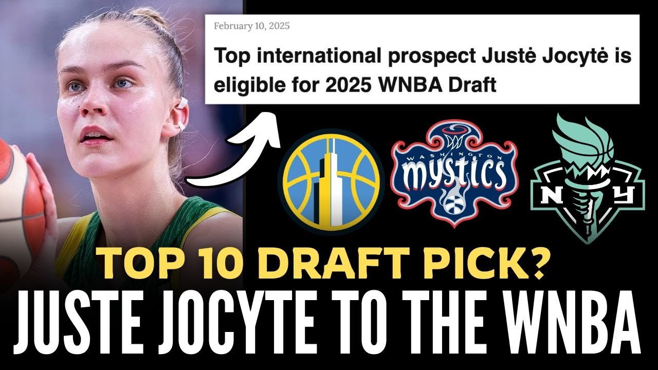 Justė Jocytė: 2025 WNBA Draft Scouting Report