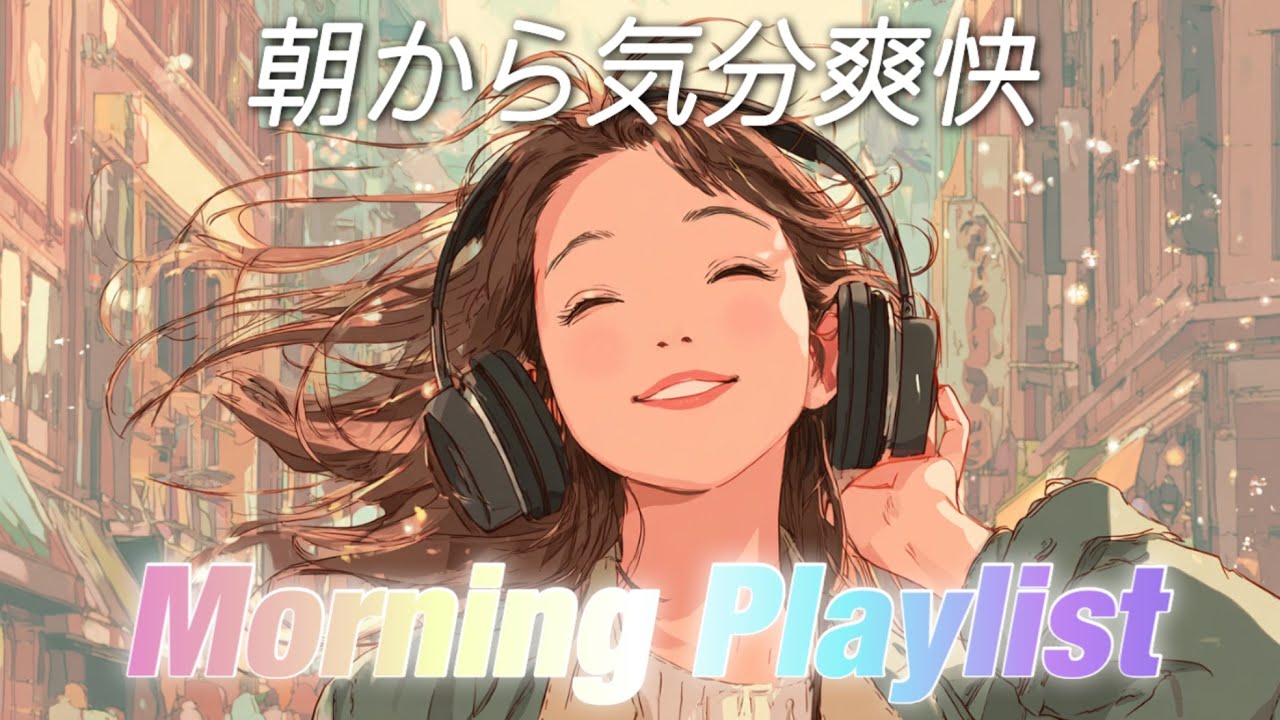 [洋楽Playlist]やる気スイッチO N‼️朝から気分爽快になれる✨モーニングプレイリスト‖作業用BGM‖通勤通学用BGM‖モチベーションUP