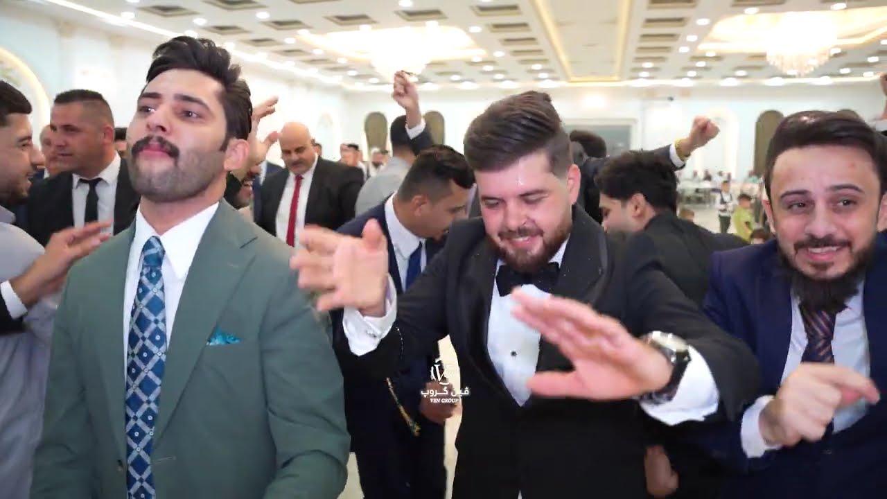 ريكر دوسكي وزويد جميع وعازف البزق ارجو البعشيقي في زواج نسيم العيساوي part 1