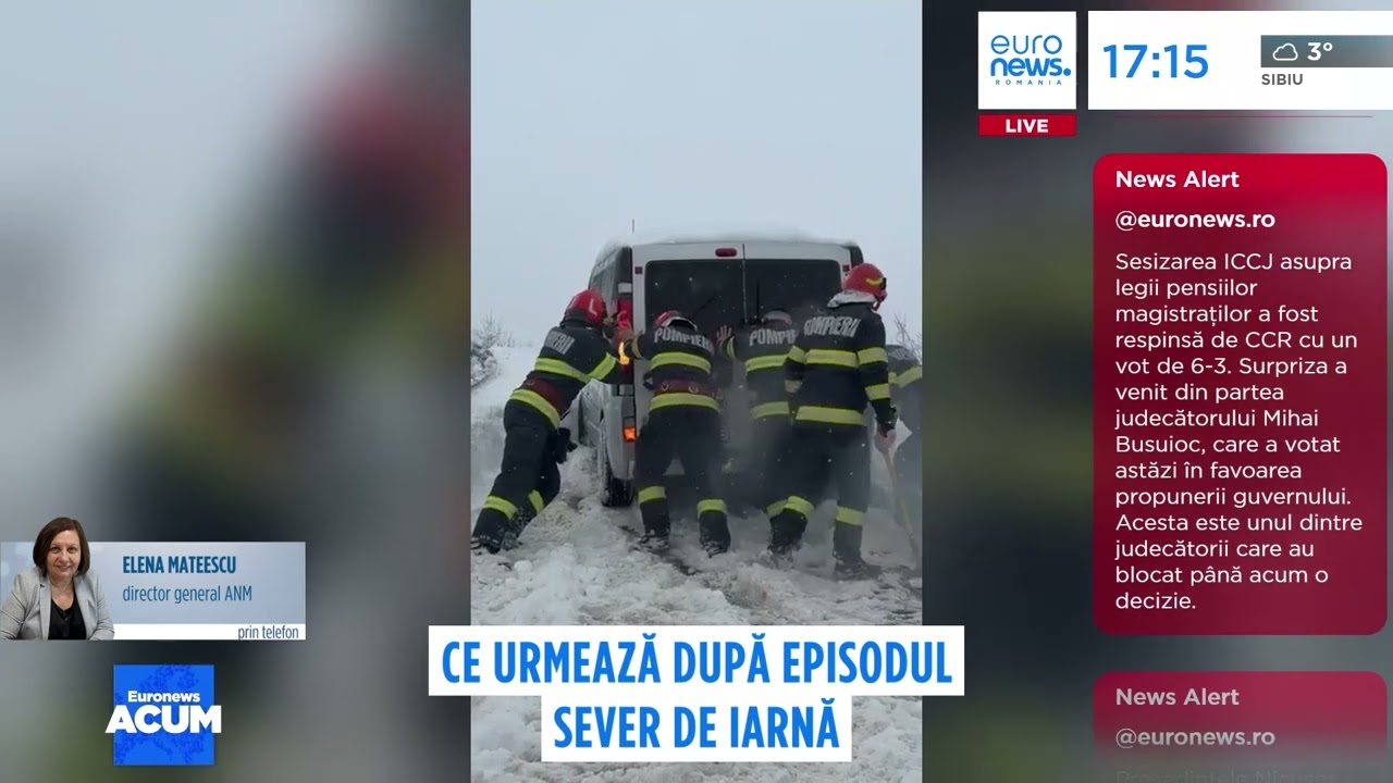 Ce urmează după episodul sever de iarnă din țară. Temperaturi de primăvară, în zilele următoare