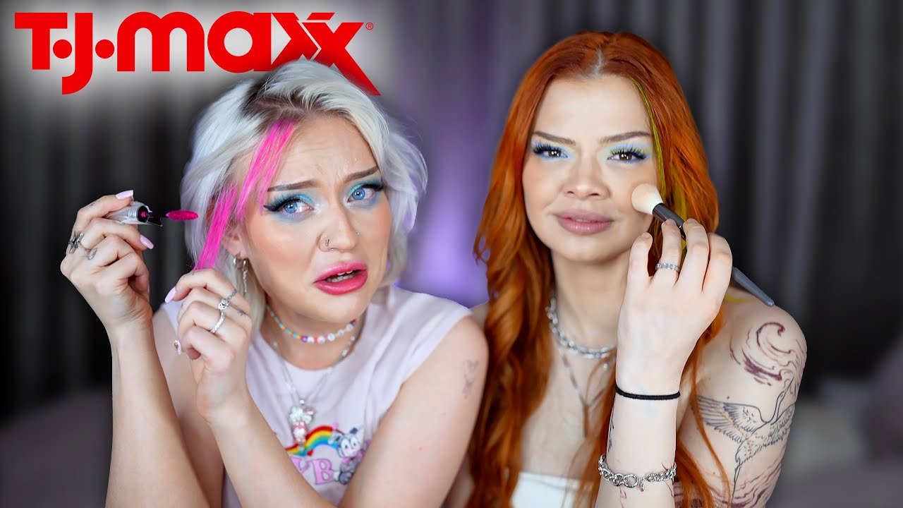 We're trying makeup from TJ MAXX with mimiermakeup