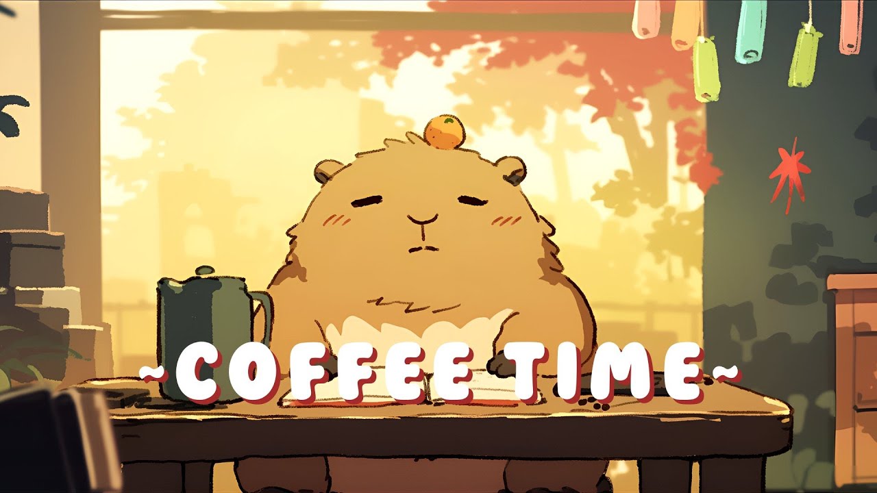 Capybara Lofi Collection - Relaxing Beats to Study/Sleep/Chill ~ Peaceful Flow ~ 🦫 🍵 ✨