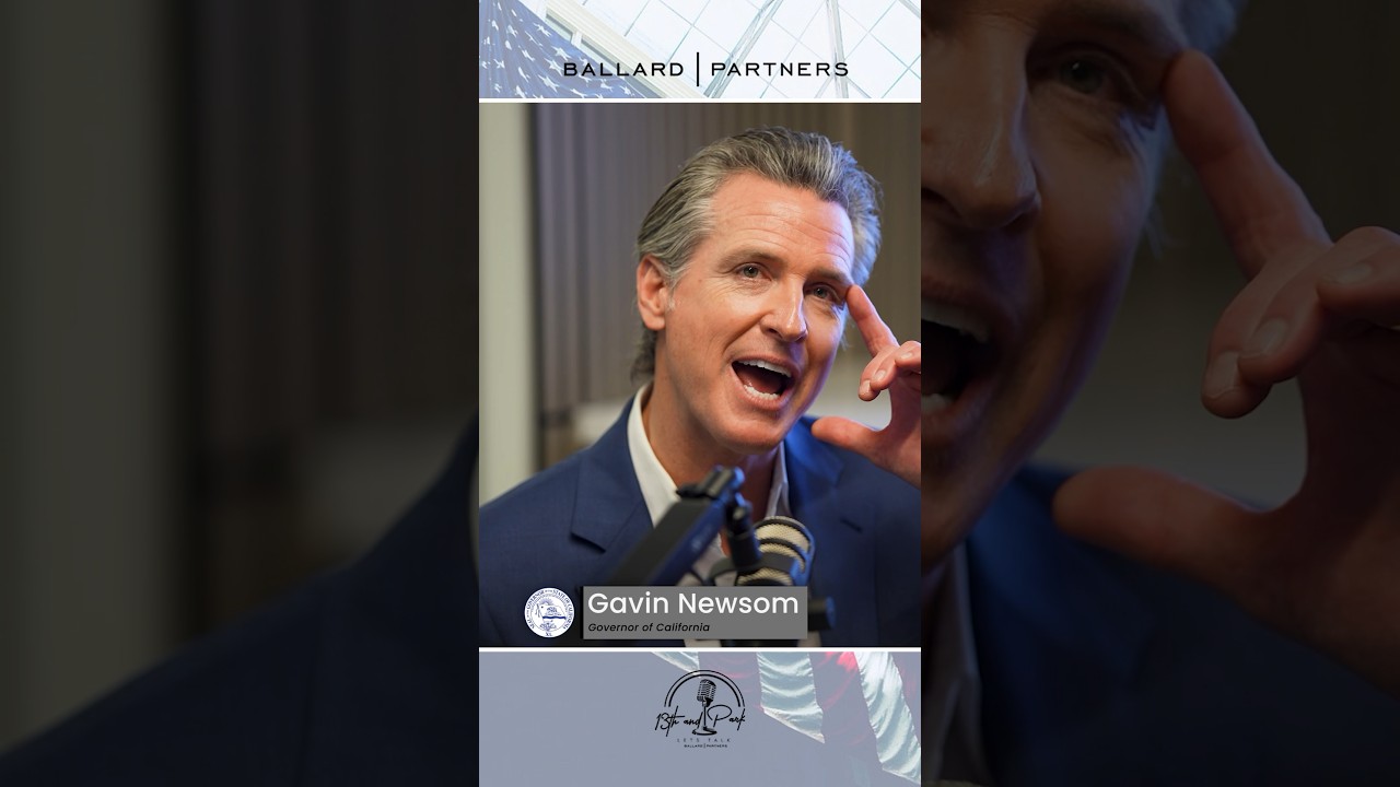 Gavin Newsom&rsquo;s journey into politics! 🇺🇸 #podcastshorts #supertuesday #california #2024elections