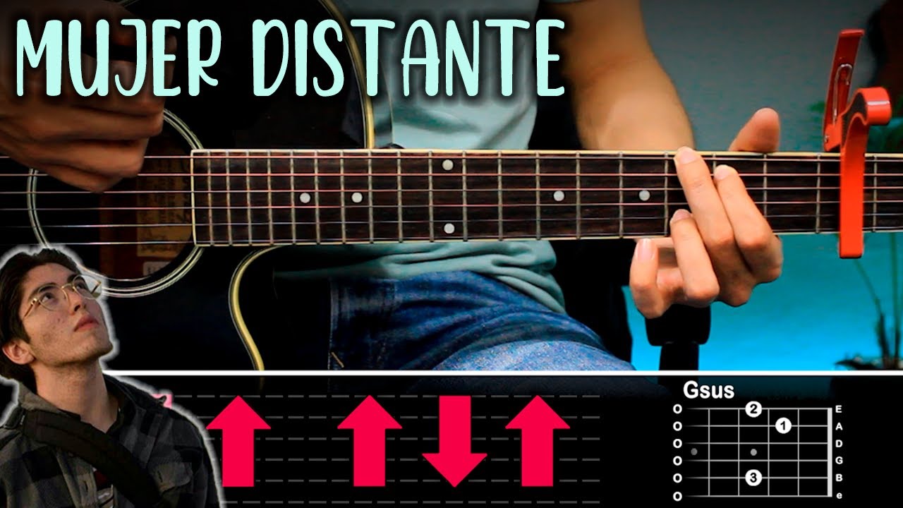 Mujer Distante - Kevin Kaarl GUITARRA Tutorial | ACORDES
