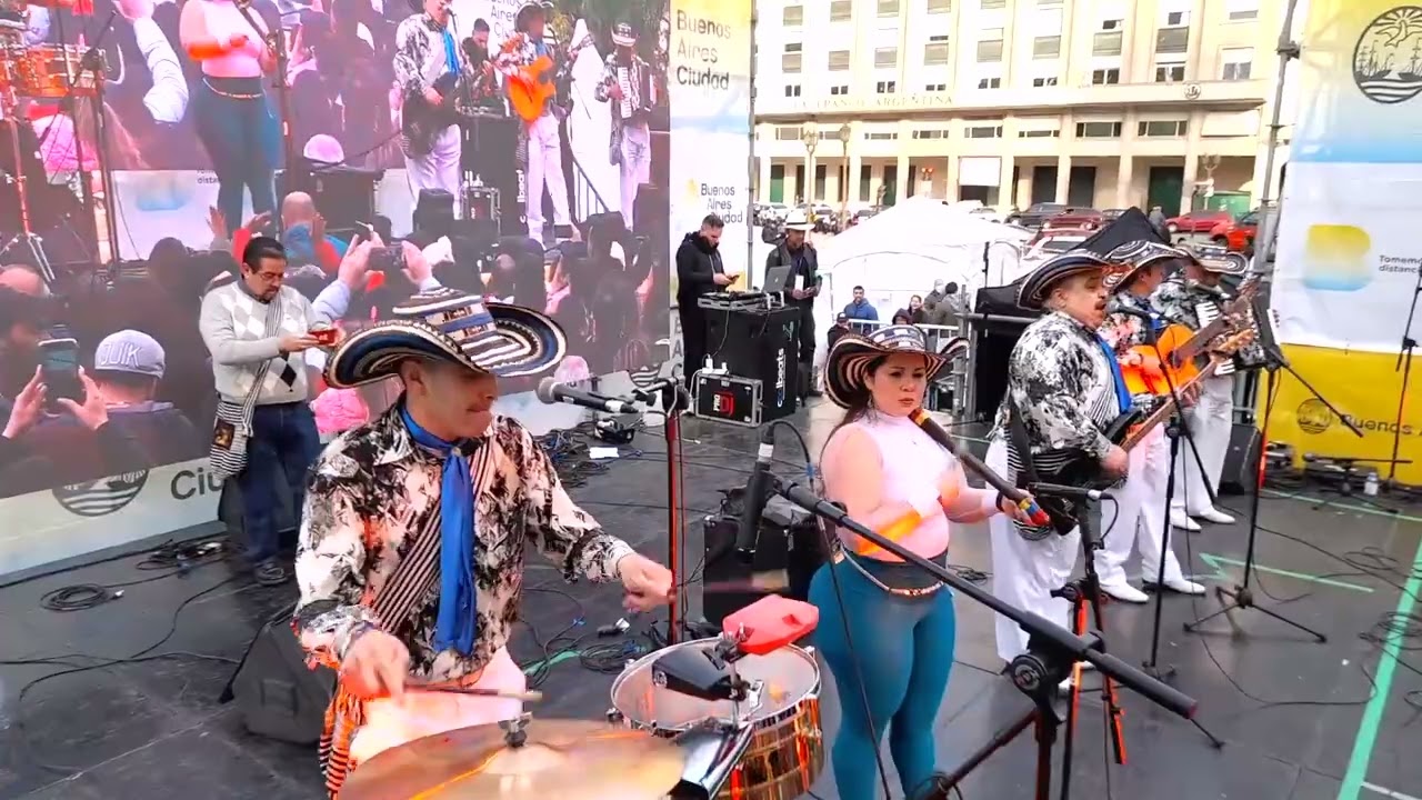 Mensajeros de colombia BA Celebra 2022 show en vivo Parte 1-4