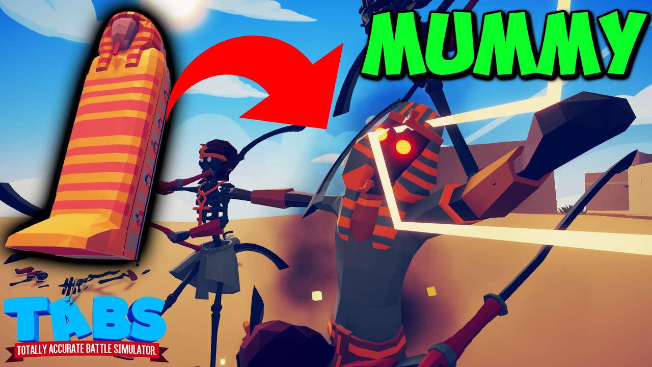 Secret Egypt Unit Mummy vs EVERY FACTION - Totally Accurate Battle Simulator TABS