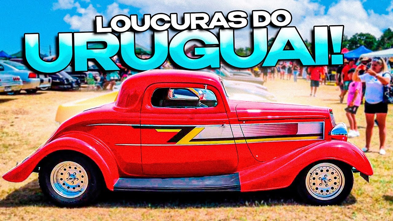 INACREDITÁVEL!! OS CARROS ANTIGOS NO URUGUAI!!