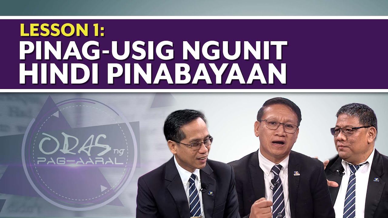 ONP 1st Qtr 2026 | Pinag-usig Ngunit Hindi Pinabayaan  | Lesson 1