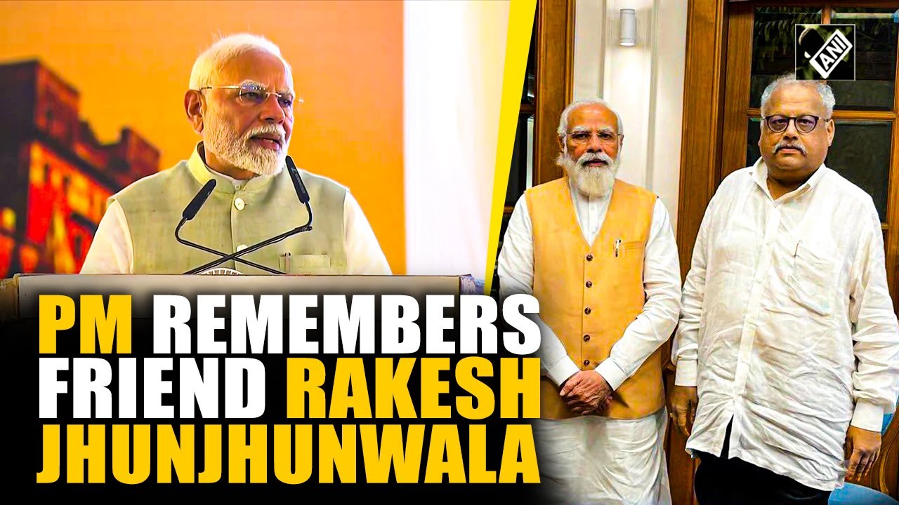 “Only natural to miss…” PM Modi recalls his ‘friend’ late Rakesh Jhunjhunwala in Varanasi
