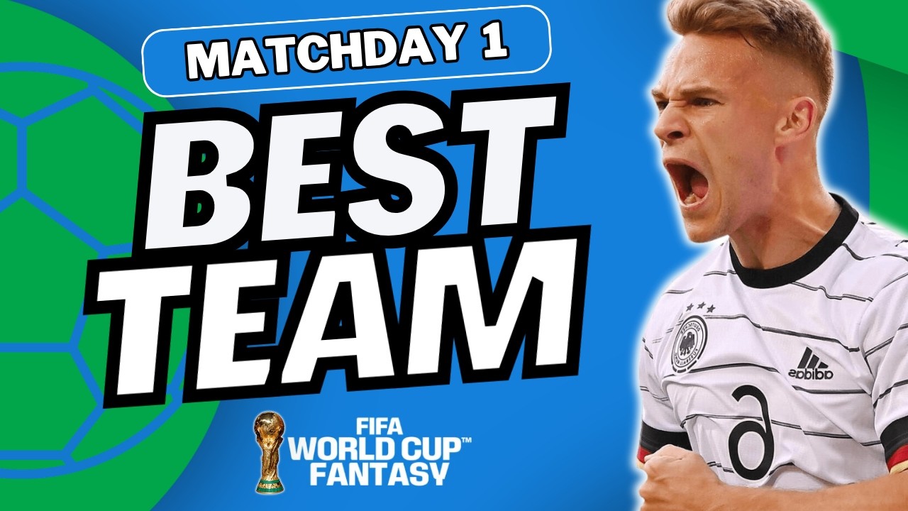 FIFA WORLD CUP FANTASY MD1 BEST TEAM | FIFA WC 2026 FANTASY FOOTBALL