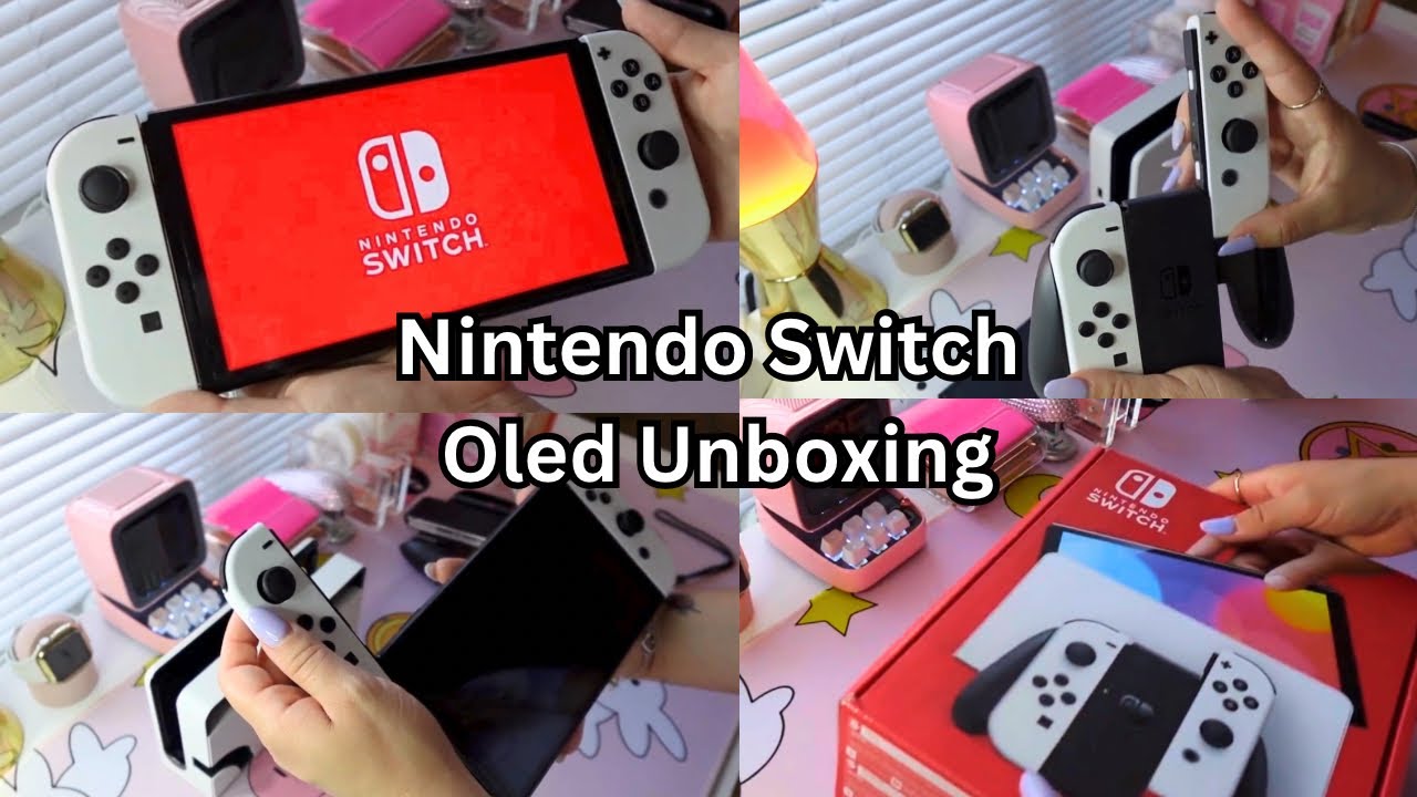 Nintendo Switch unboxing Oled 🎮✨