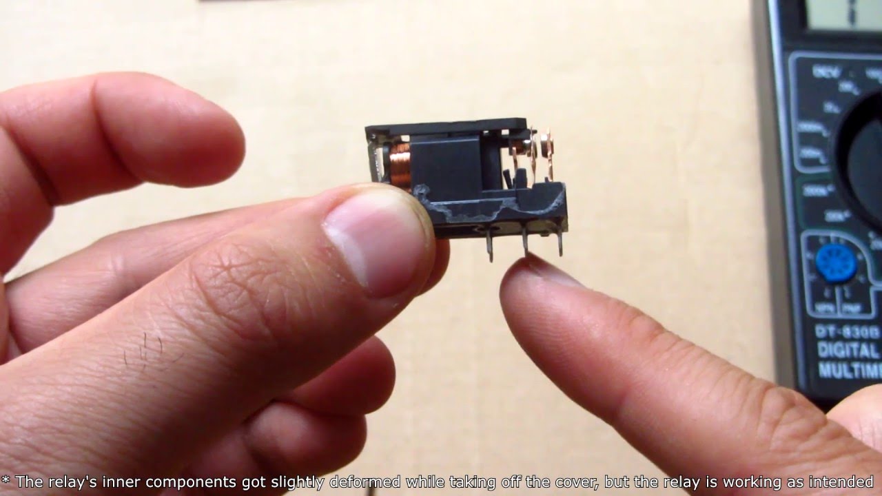 8-pin SPDT Relay (ALZ12B12 Review)