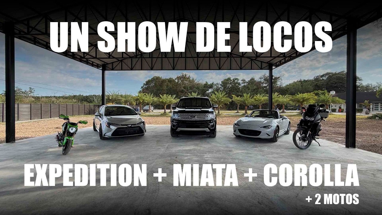 UN SHOW DE LOCOS | 3 CARROS Y 2 MOTOS | 21 DE FEBRERO 2026