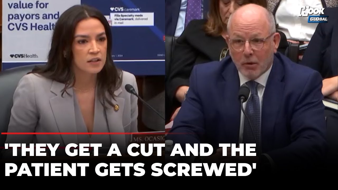 AOC разоблачает растущую монополию CVS в секторе здравоохранения и допрашивает генерального дирек...