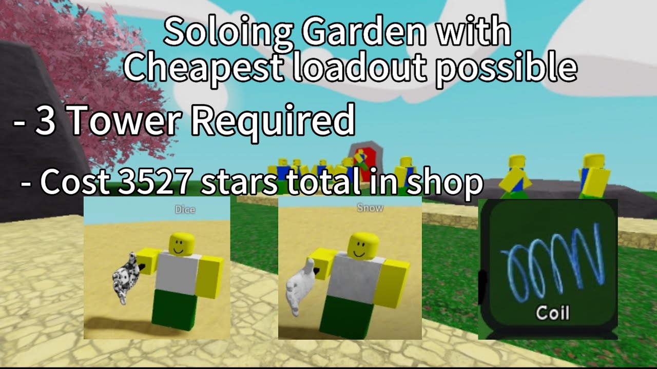 How to solo Garden for beginner (SBTD V3.1) | Denny812